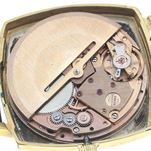 OMEGA Geneve 162.0052 Square Date cal.1012 Silver Dial Automatic Men's_846699 - Picture 7 of 8